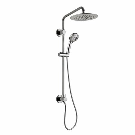 CHESTERFIELD LEATHER SeaBreeze II Shower System, Brushed Nickel CH2635221